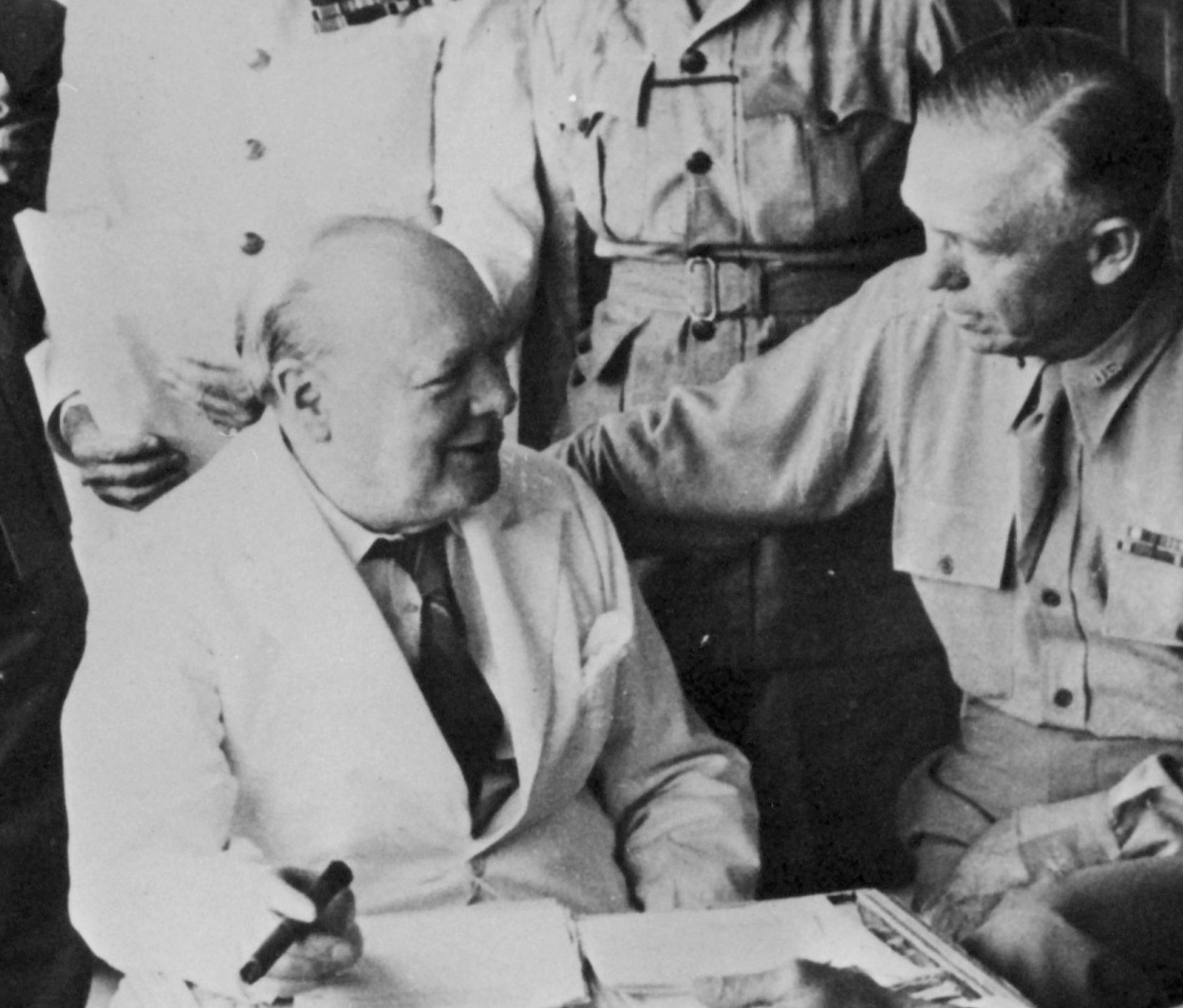 Marshall And Churchill The George C Marshall Foundation 3422